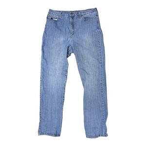 Gloria Vanderbilt Jeans Womens 12 Amanda High Rise Tapered Blue Medium Wash